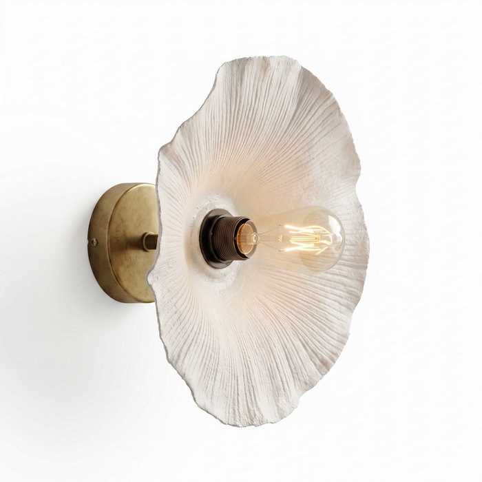 Opviq APG0009 Lámpara de Pared Cuerpo Metálico Blanco y Dorado Antiguo Opviq APG0009 Lámpara de Pared Cuerpo Metálico Blanco y Dorado Antiguo